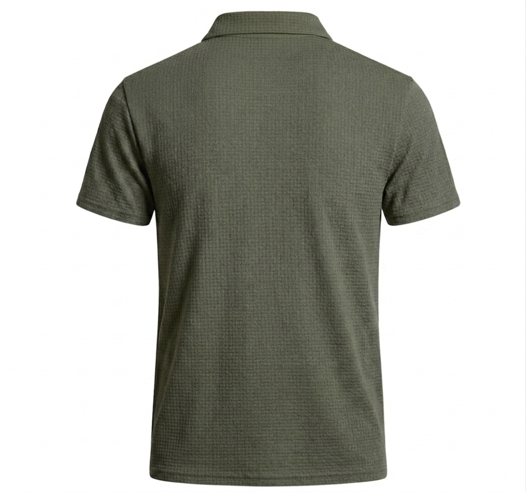 Military Green Performance Polo