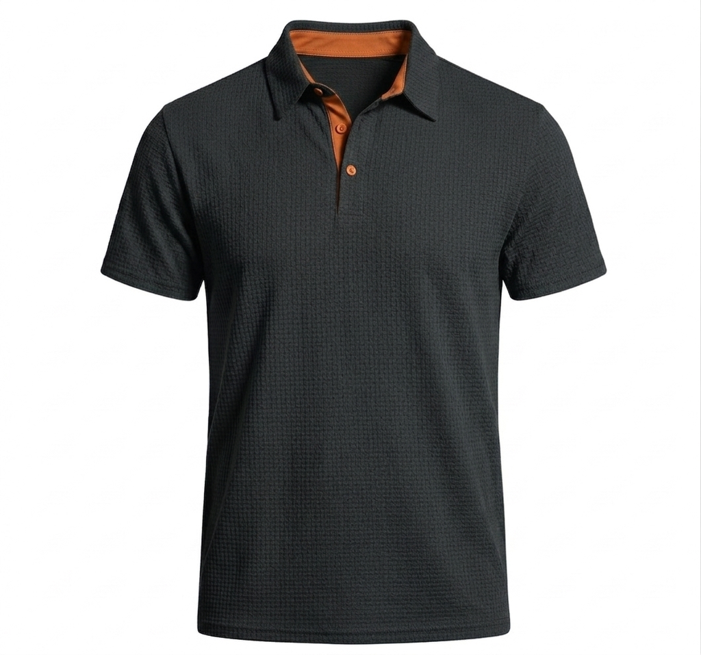 Black Performance Polo