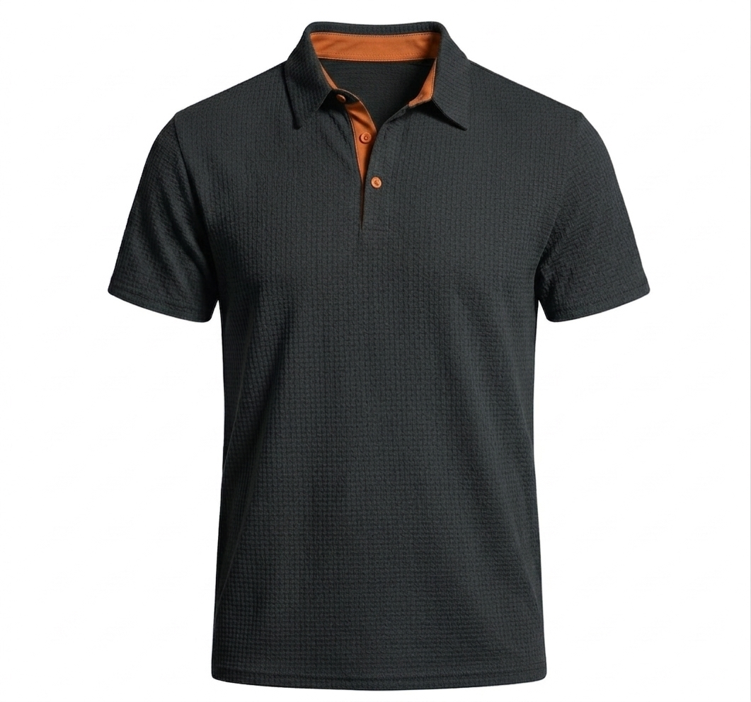 Black Performance Polo