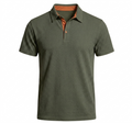 Military Green Performance Polo