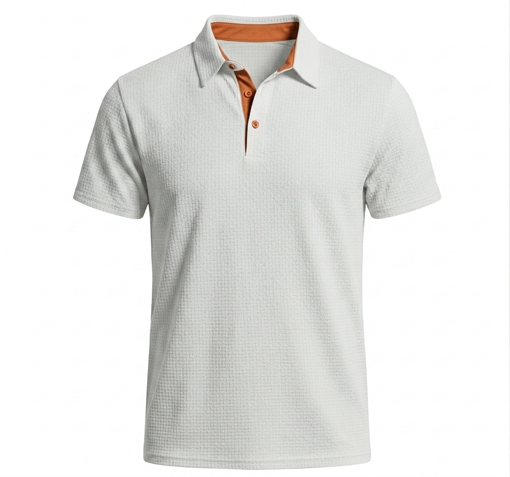 White Performance Polo