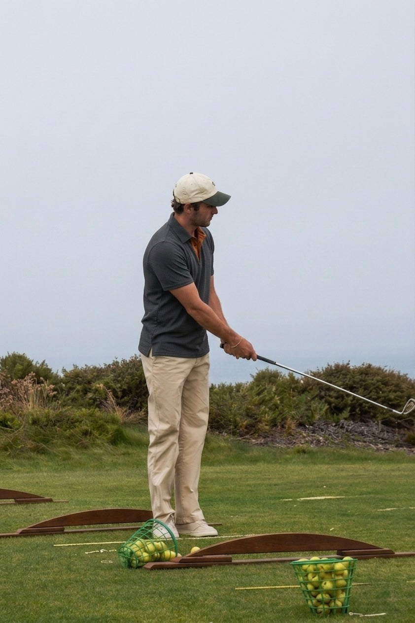 Black Performance Polo