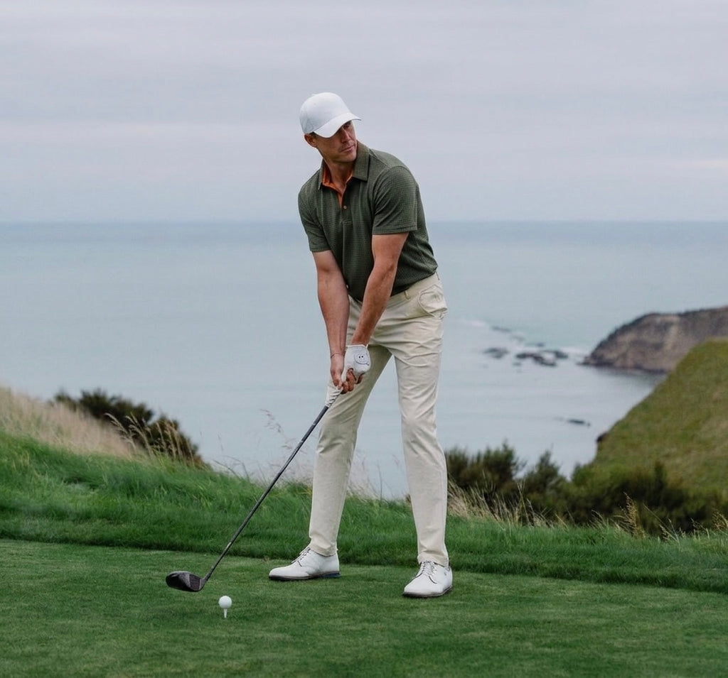 Military Green Performance Polo