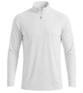 White Motion Quarter Zip
