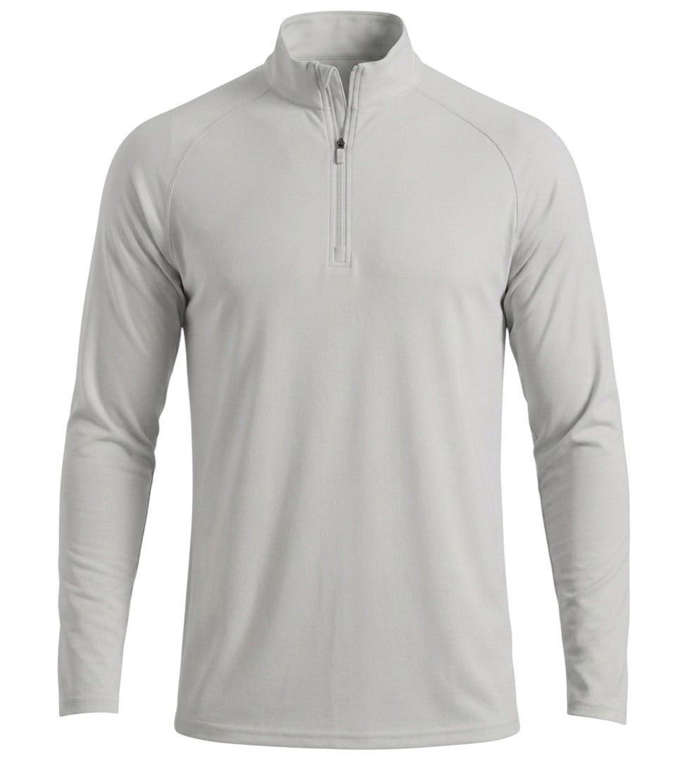 Grey Motion Quarter Zip